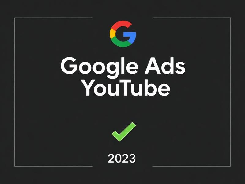 Google Ads — YouTube certificate